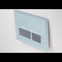 Geberit Смывная клавиша  Sigma 50 матовое стекло с орнаментом