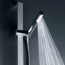 Zucchetti Aquablu Комплект - ручной душ, штанга, шланг, хром